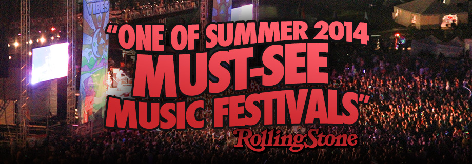 Rolling Stone Magazines Summer 2014’s 40 Must-See Music Festivals